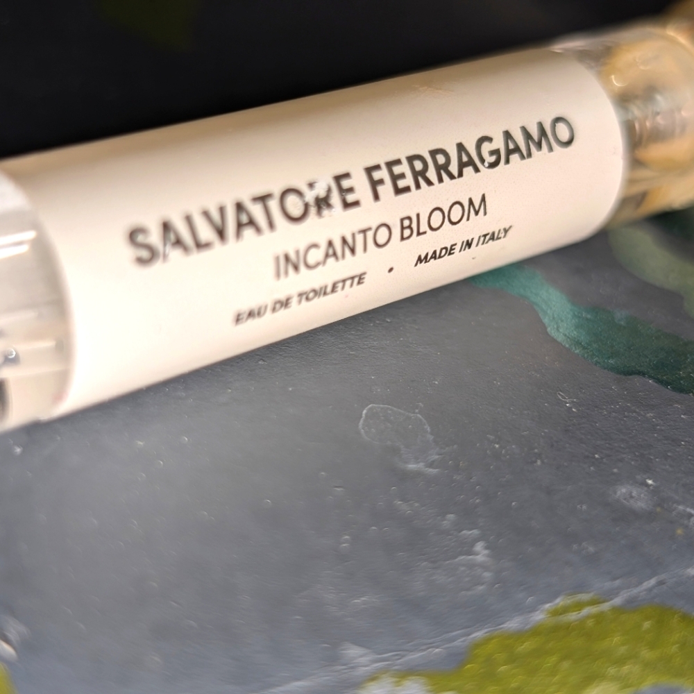 Ferragamo Incanto Bloom Eau de Parfum Fragrance Spray .27 oz size. ≈2/3 full